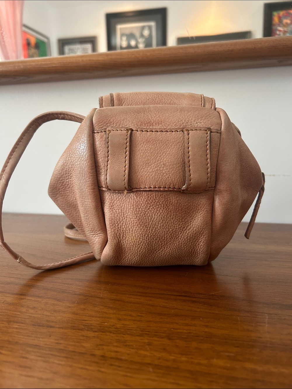 Cut N' Paste Leather Crossbody Bag - Free People - Picture 2 of 5